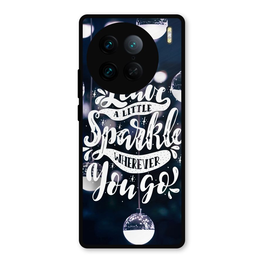 Little Spark Metal Back Case for Vivo X90 Pro