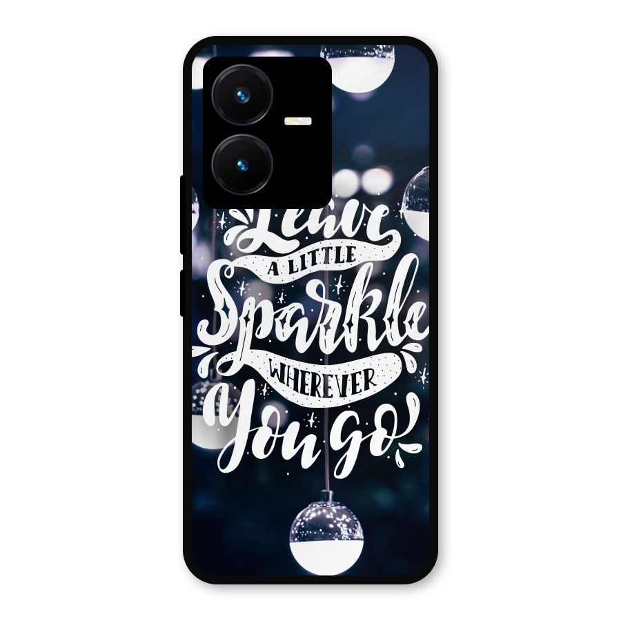 Little Spark Metal Back Case for Vivo Y22