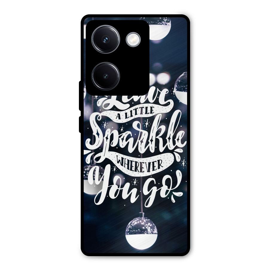 Little Spark Metal Back Case for Vivo Y300 Plus