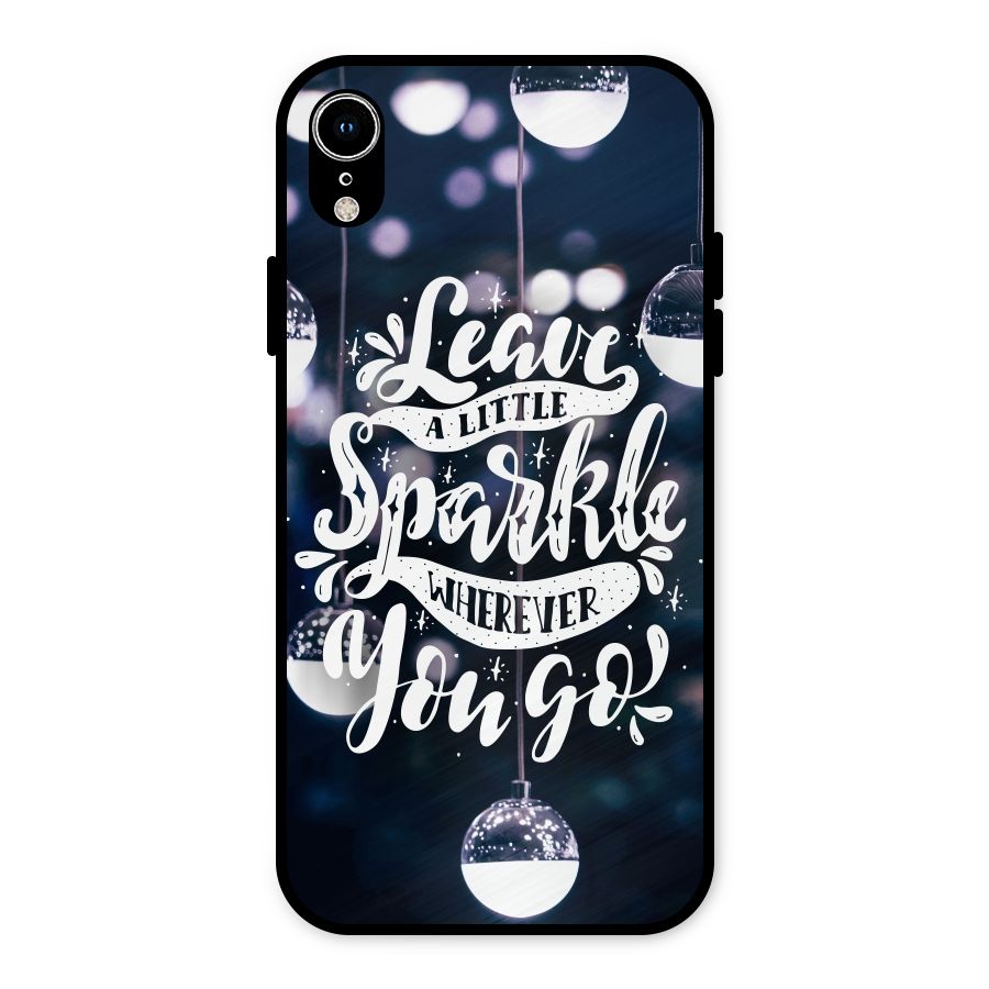Little Spark Metal Back Case for iPhone XR