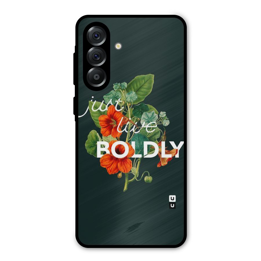Live Boldly Metal Back Case for Galaxy A56