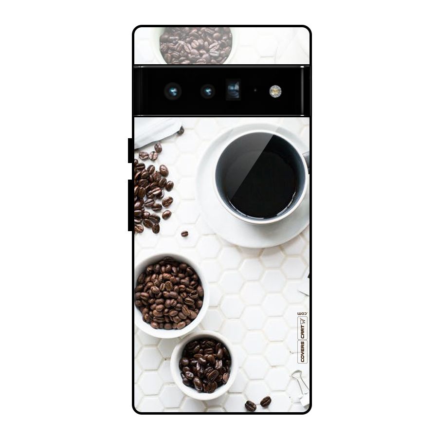 Live Coffee Glass Back Case for Google Pixel 6 Pro