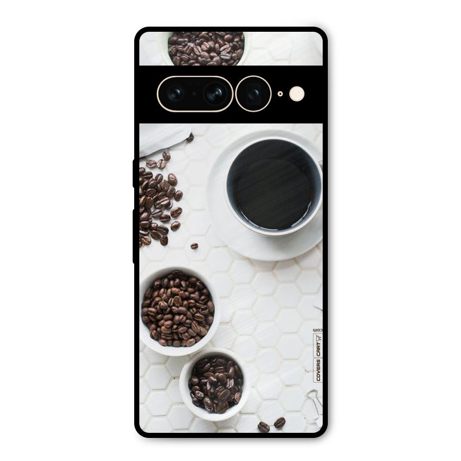Live Coffee Metal Back Case for Google Pixel 7 Pro