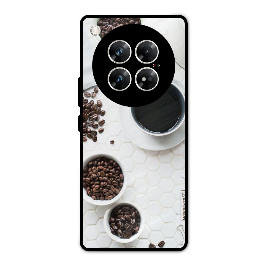Live Coffee Metal Back Case for Infinix Zero 40 5G