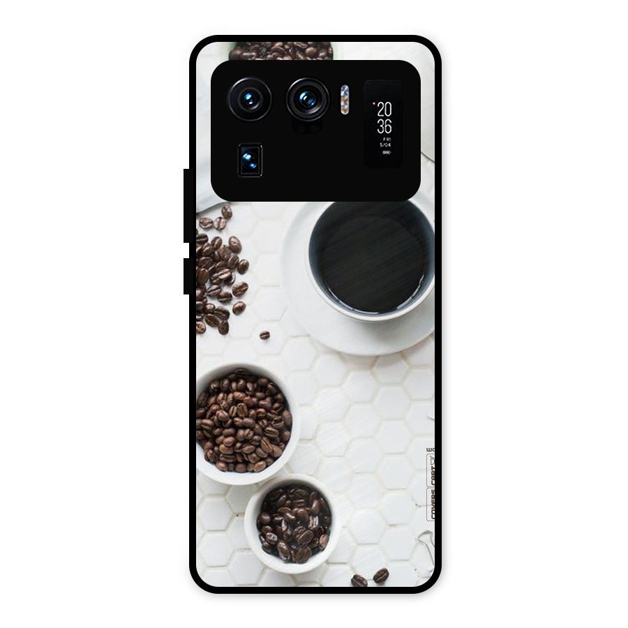 Live Coffee Metal Back Case for Mi 11 Ultra