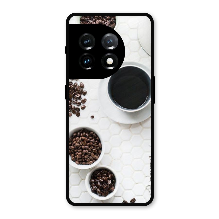 Live Coffee Metal Back Case for OnePlus 11