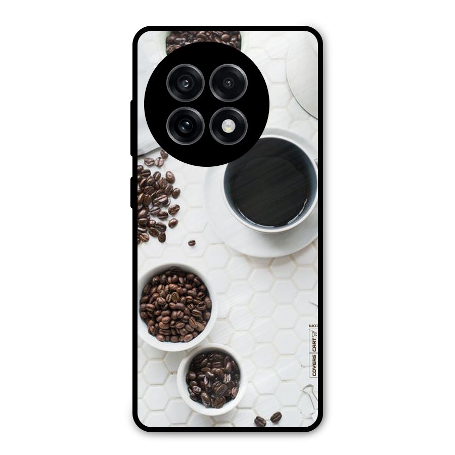Live Coffee Metal Back Case for OnePlus 13R