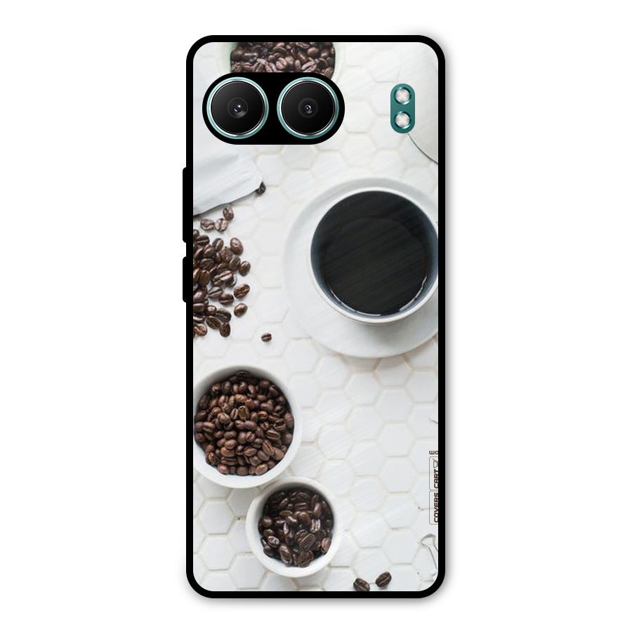 Live Coffee Metal Back Case for OnePlus Nord 4