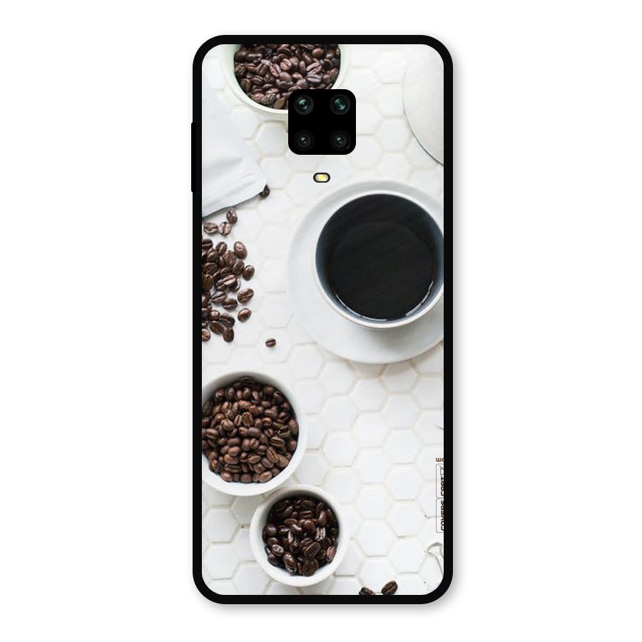 Live Coffee Metal Back Case for Poco M2