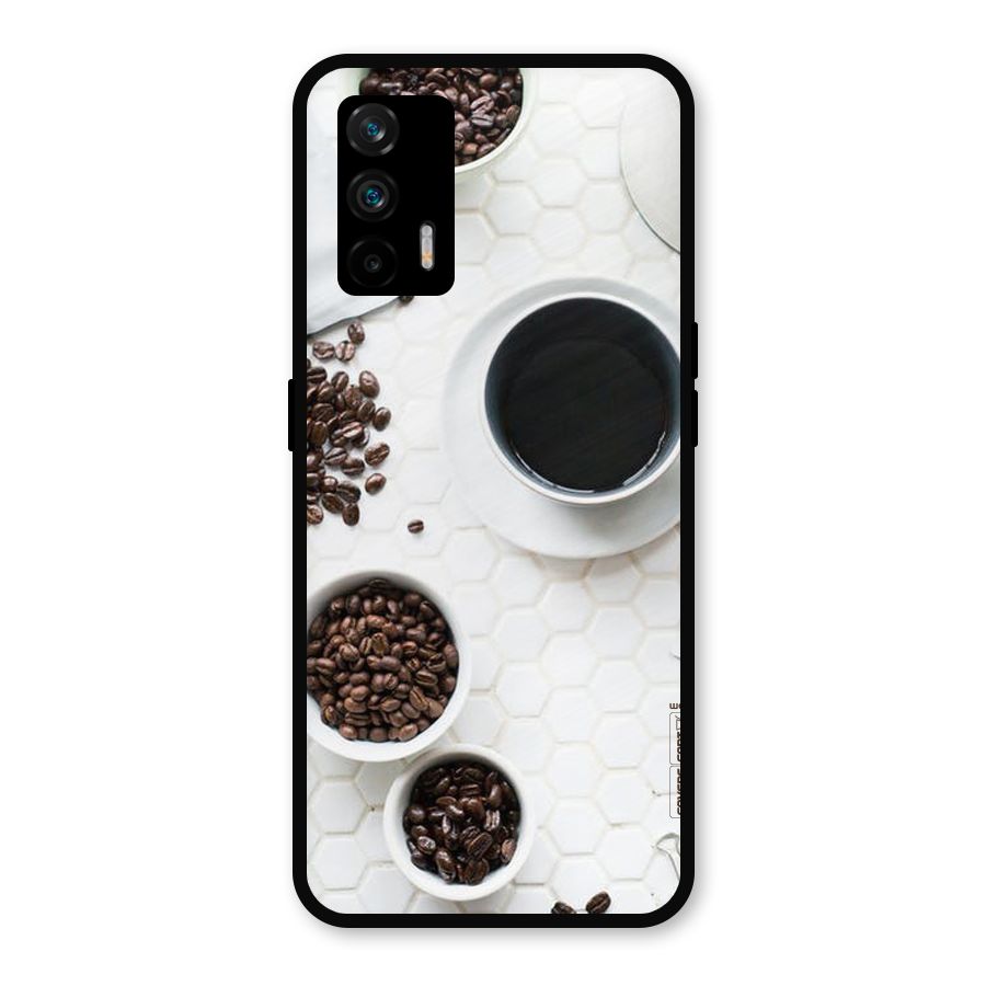 Live Coffee Metal Back Case for Realme X7 Max