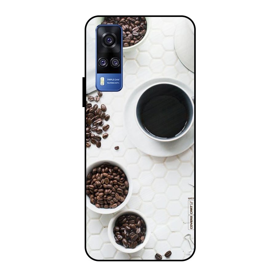 Live Coffee Metal Back Case for Vivo Y51