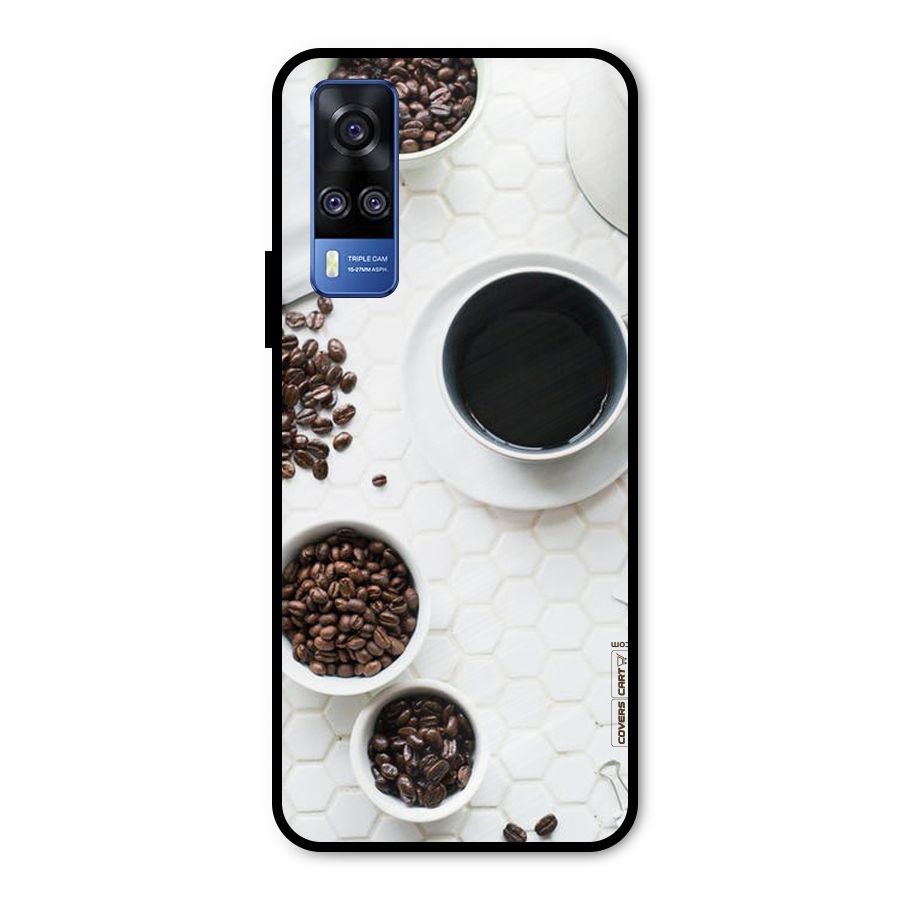 Live Coffee Metal Back Case for Vivo Y51A