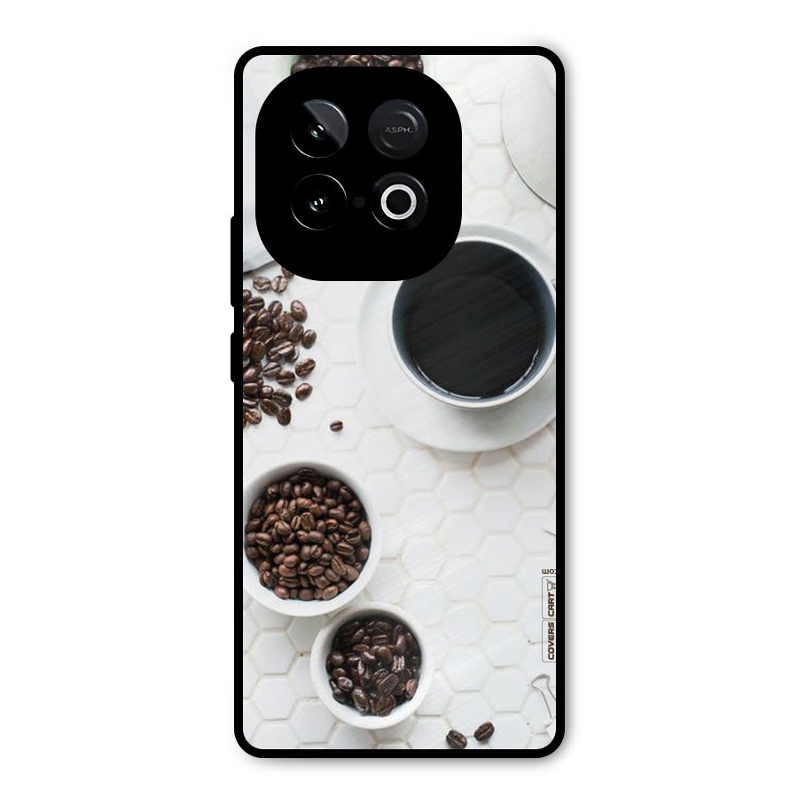 Live Coffee Metal Back Case for iQOO Neo 10