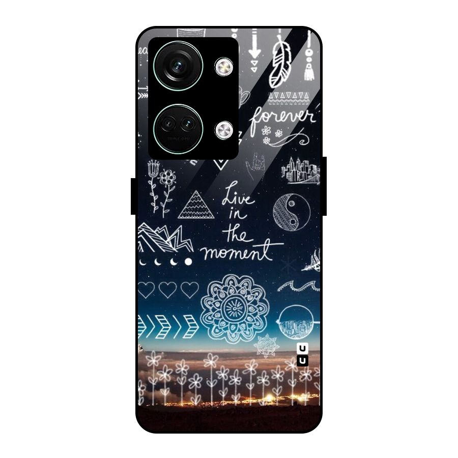 Live In The Moment Glass Back Case for Oneplus Nord 3