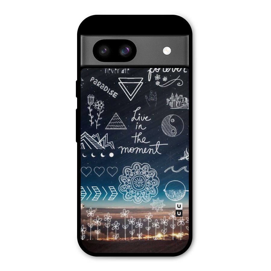 Live In The Moment Metal Back Case for Google Pixel 8a