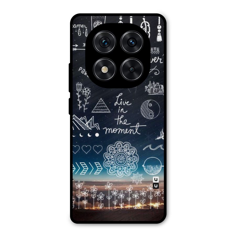 Live In The Moment Metal Back Case for Poco X7