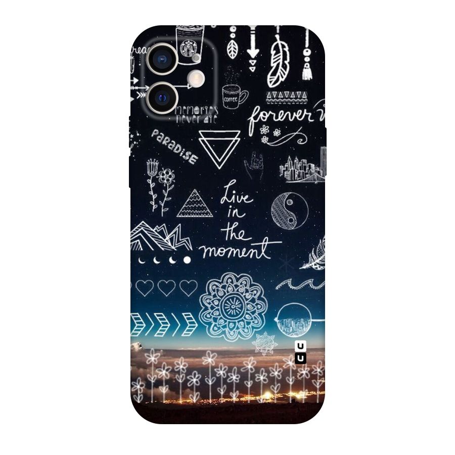 Live In The Moment Original Polycarbonate Back Case for iPhone 12