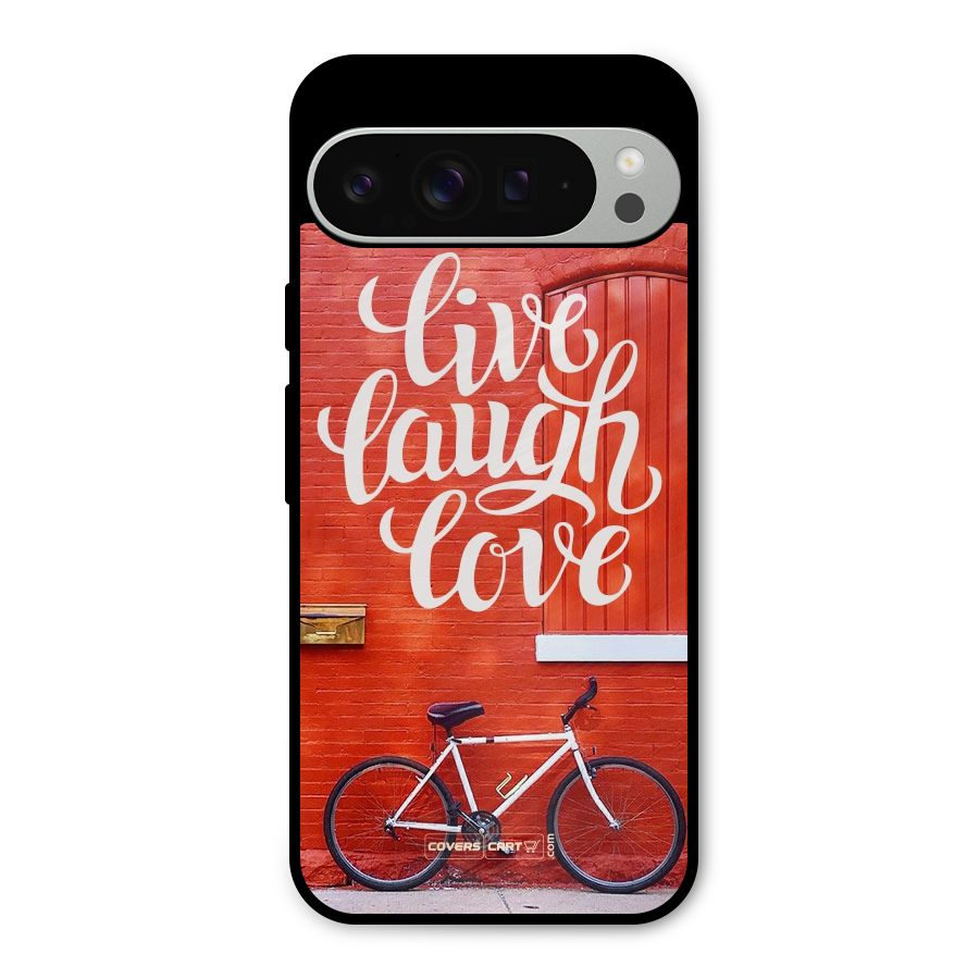 Live Laugh Love Metal Back Case for Google Pixel 9 Pro XL