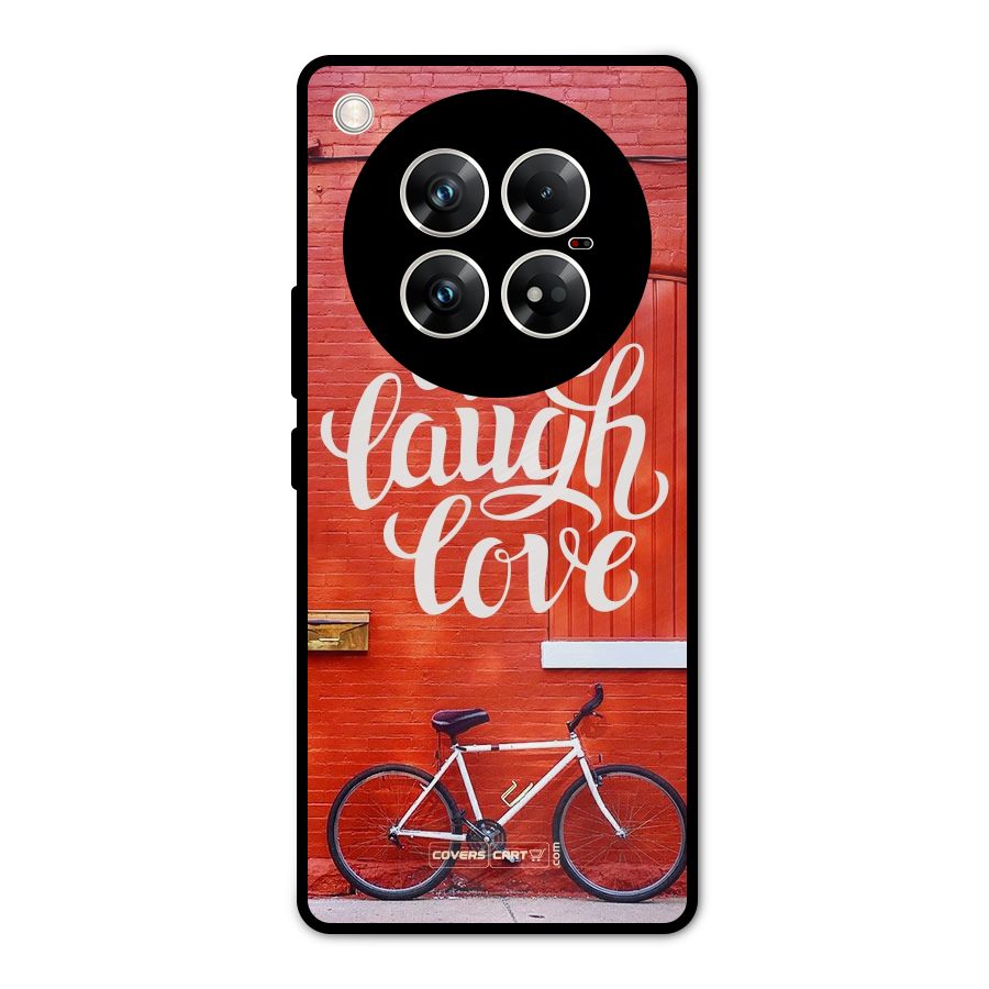 Live Laugh Love Metal Back Case for Infinix Zero 40 5G