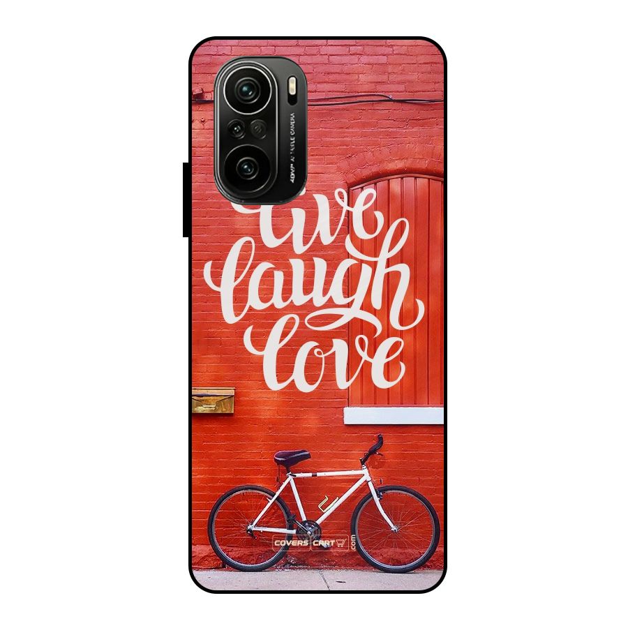 Live Laugh Love Metal Back Case for Mi 11X Pro