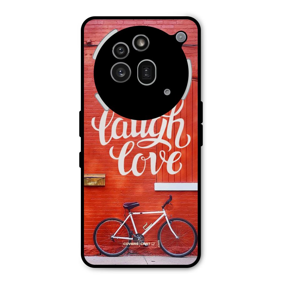 Live Laugh Love Metal Back Case for Nothing Phone 3a Pro