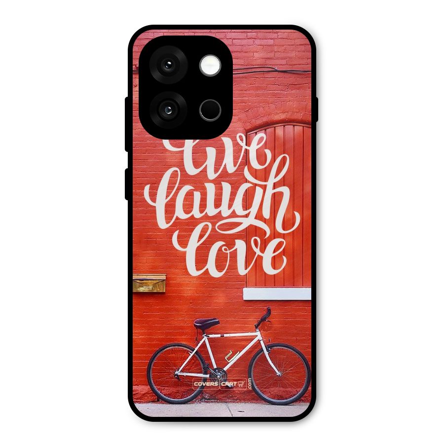 Live Laugh Love Metal Back Case for OnePlus 13s