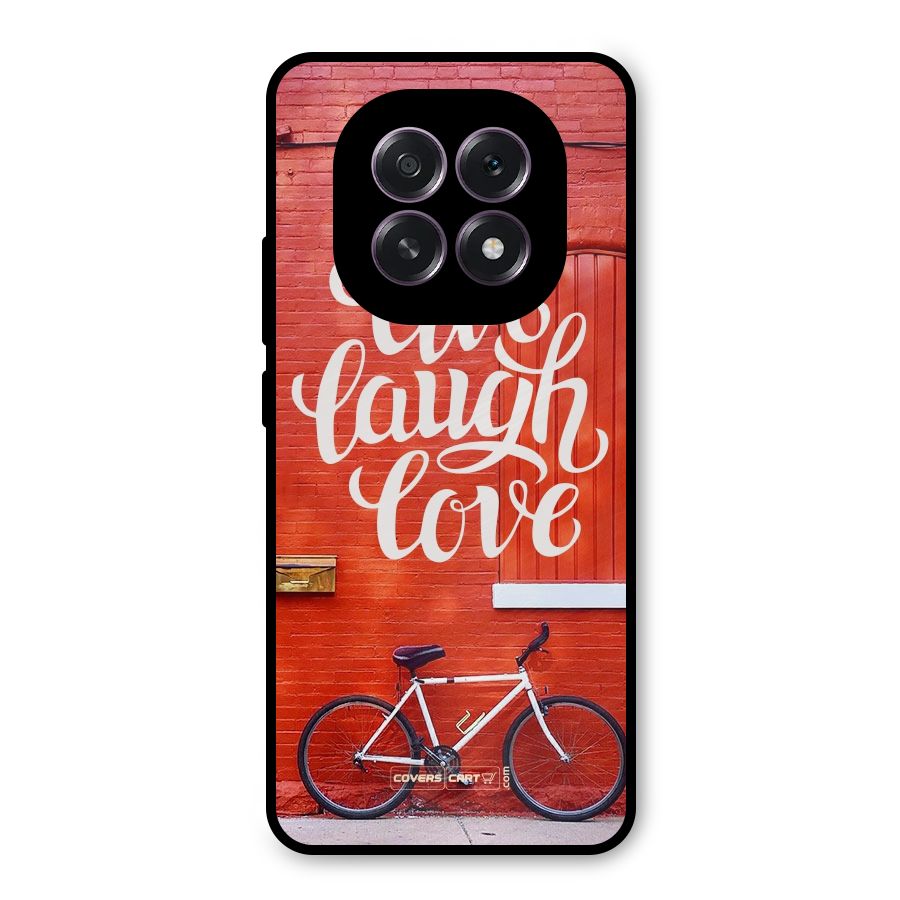 Live Laugh Love Metal Back Case for Oppo F29