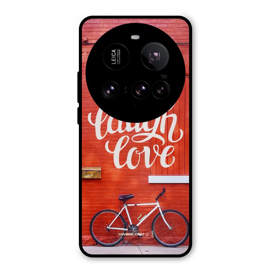 Live Laugh Love Metal Back Case for Xiaomi 15 Ultra