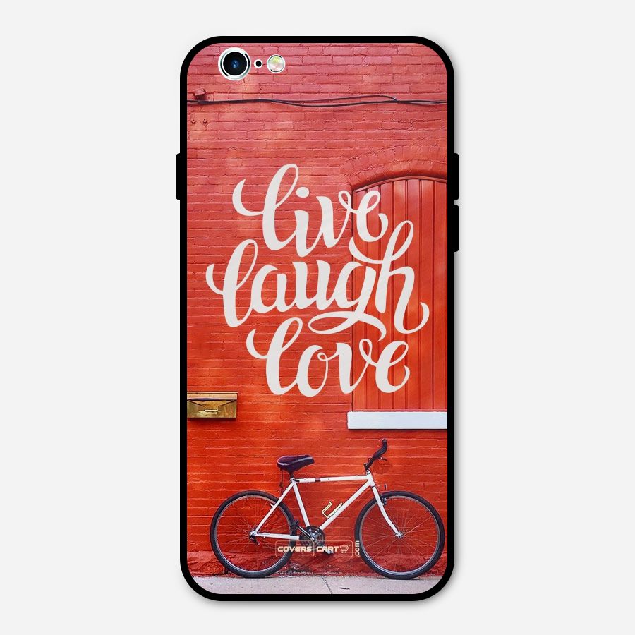 Live Laugh Love Metal Back Case for iPhone 6 6s