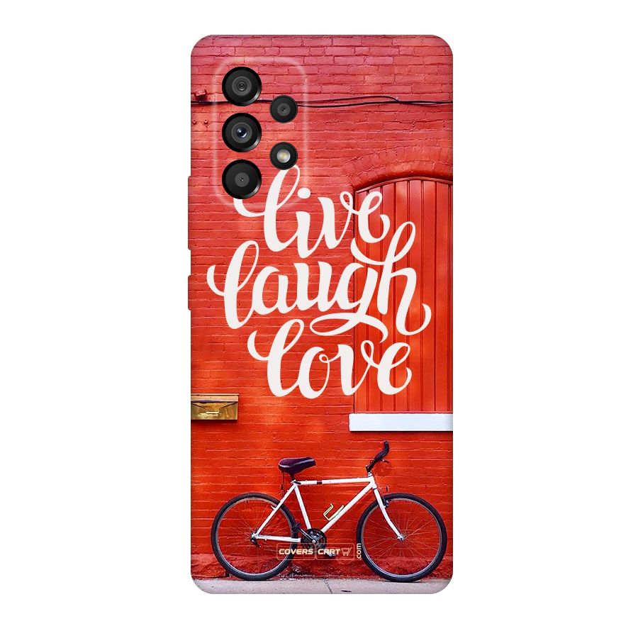 Live Laugh Love Original Polycarbonate Back Case for Galaxy A53 5G