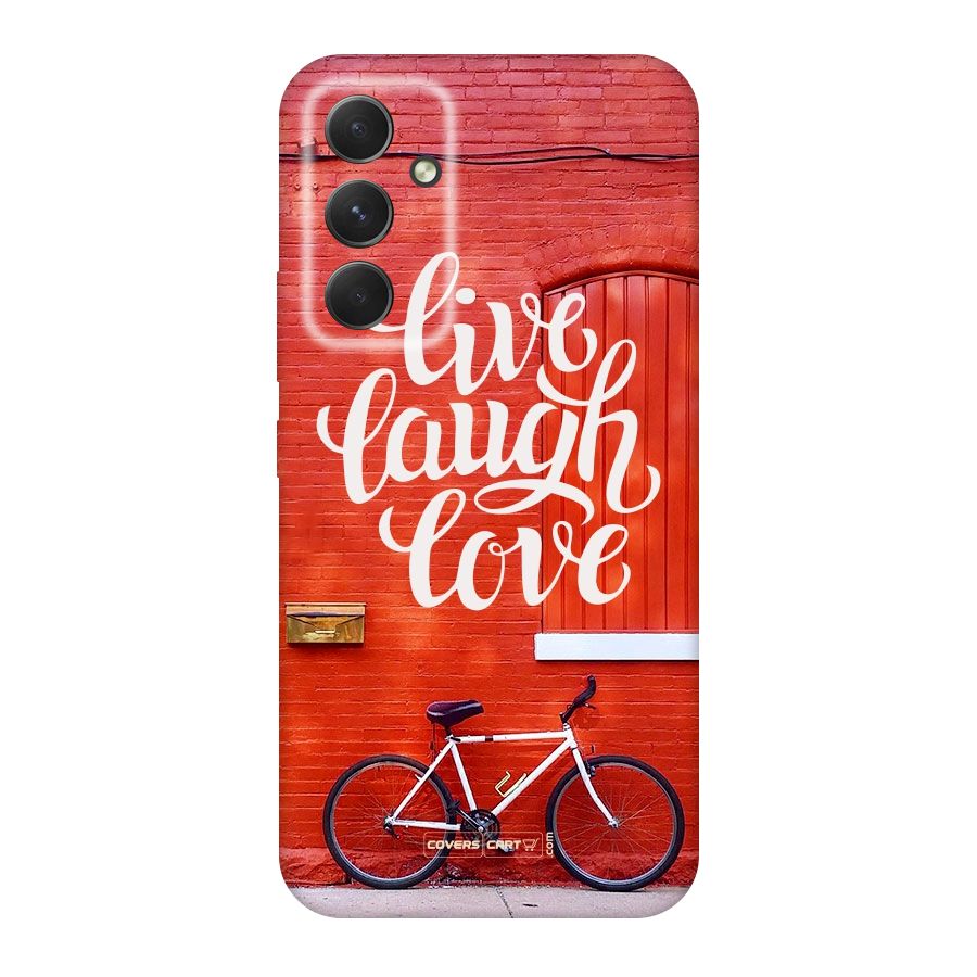 Live Laugh Love Original Polycarbonate Back Case for Galaxy A54