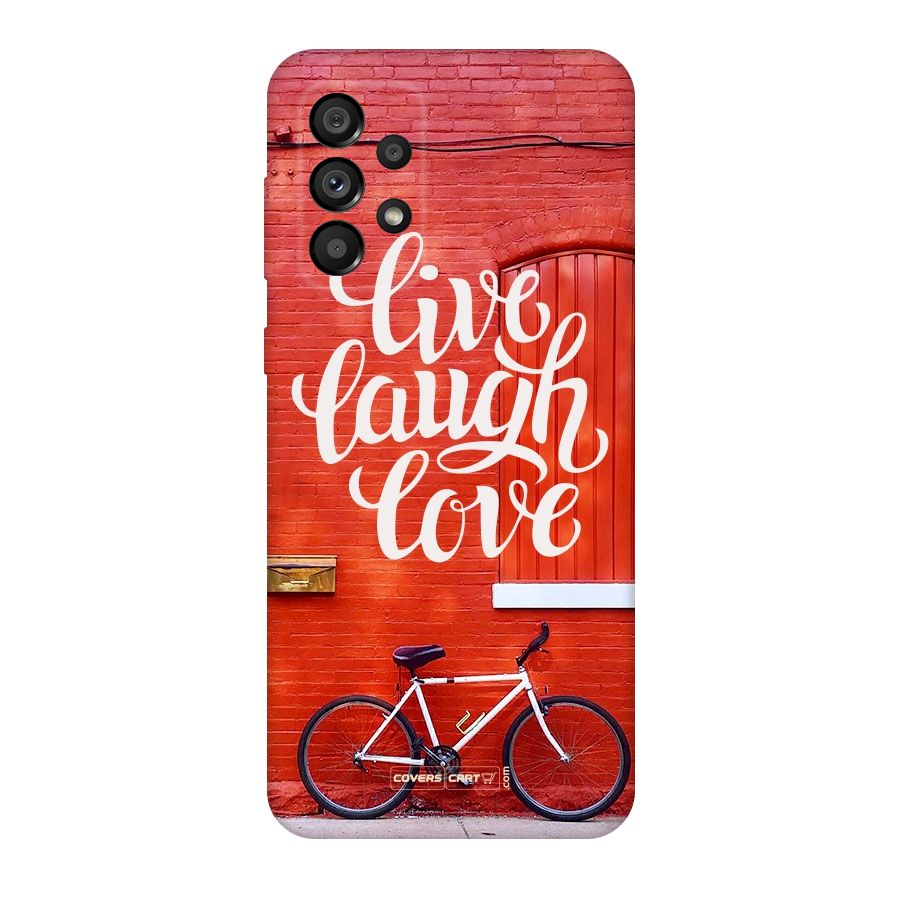 Live Laugh Love Original Polycarbonate Back Case for Galaxy A73 5G