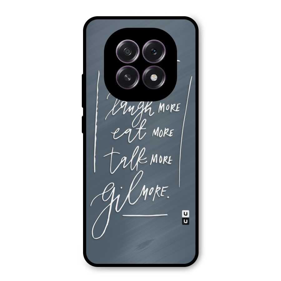 Live Laugh More Metal Back Case for Oppo F29