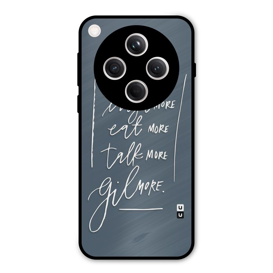 Live Laugh More Metal Back Case for Oppo Find X8