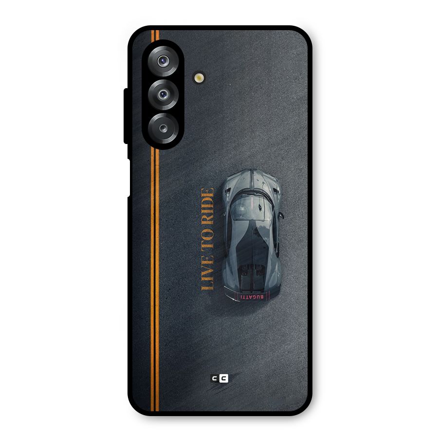 Live To Ride Metal Back Case for Galaxy A26