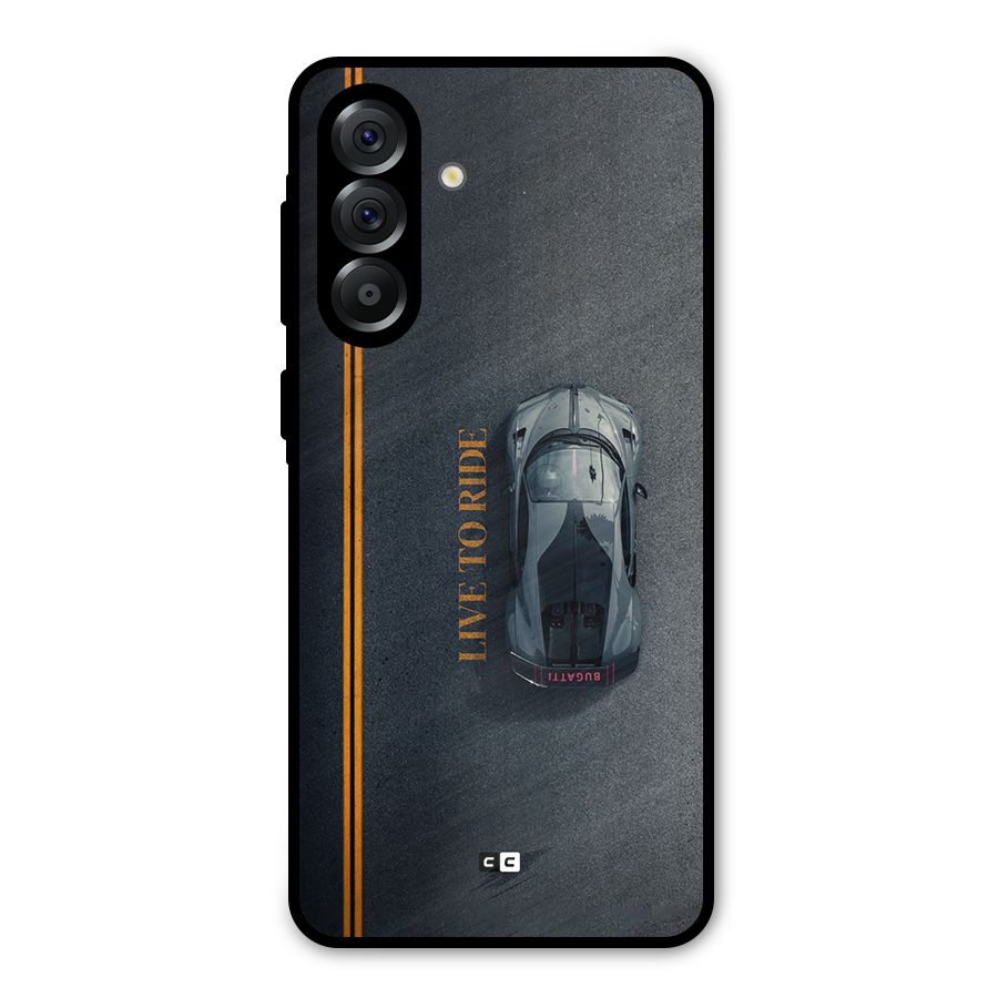 Live To Ride Metal Back Case for Galaxy A36