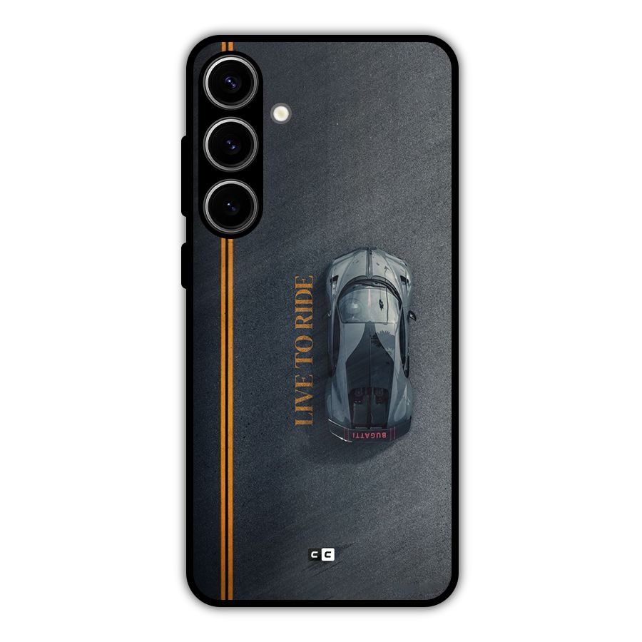 Live To Ride Metal Back Case for Galaxy S24 Plus