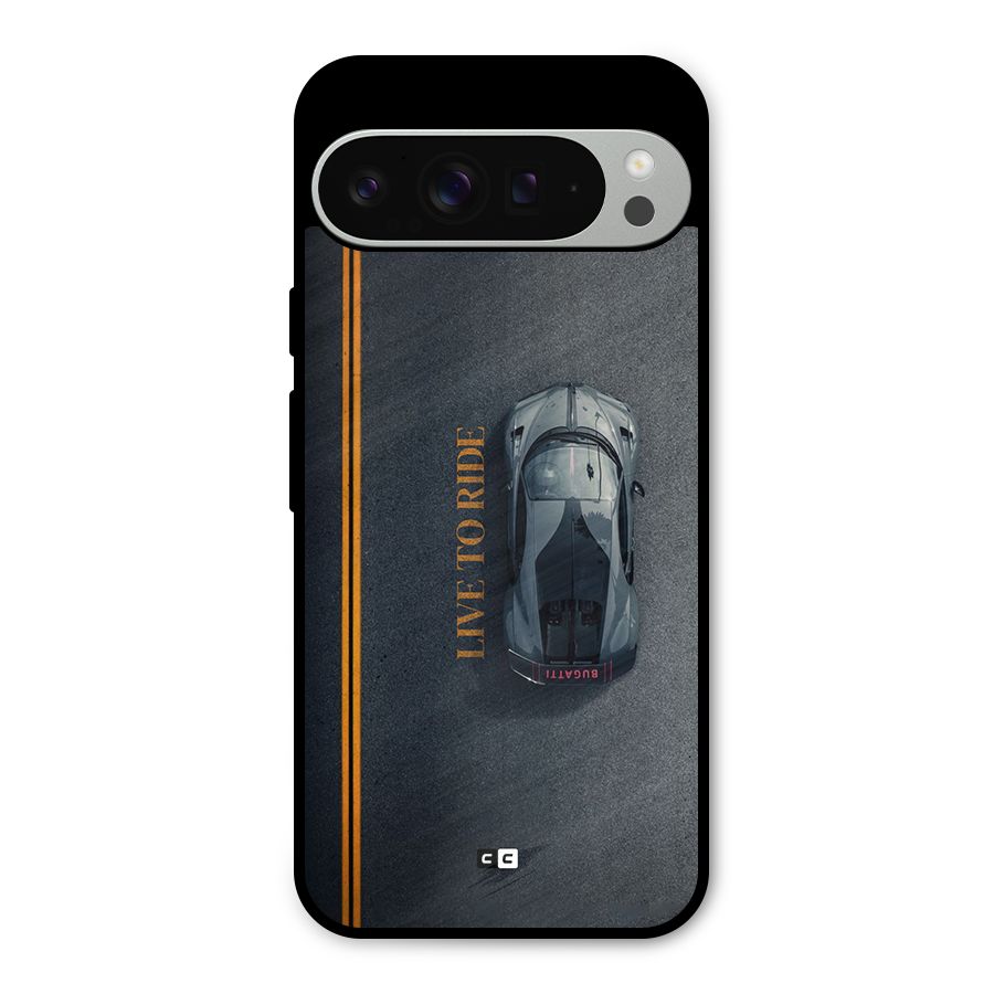Live To Ride Metal Back Case for Google Pixel 9 Pro XL