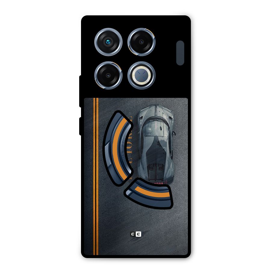 Live To Ride Metal Back Case for Infinix GT 20 Pro