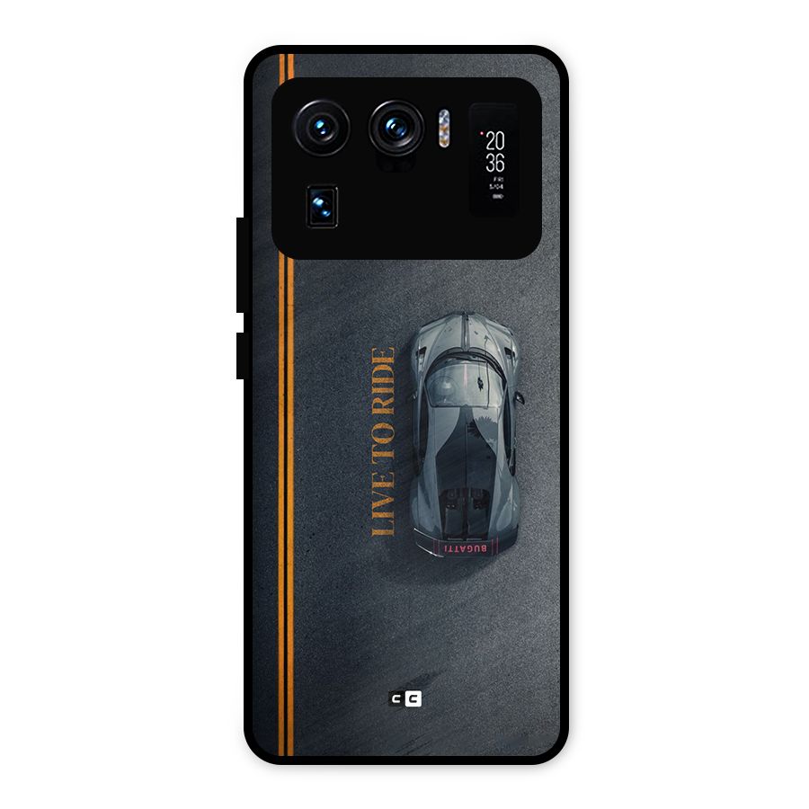 Live To Ride Metal Back Case for Mi 11 Ultra