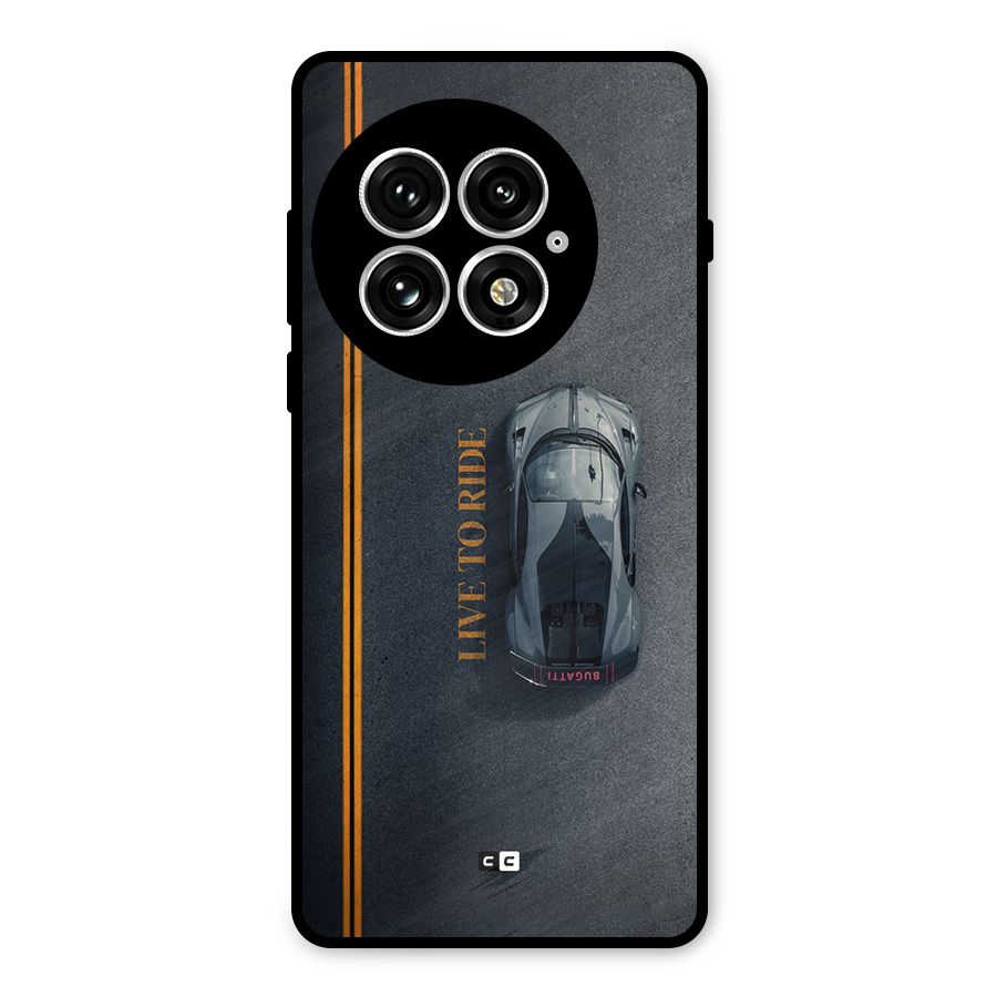 Live To Ride Metal Back Case for OnePlus 13