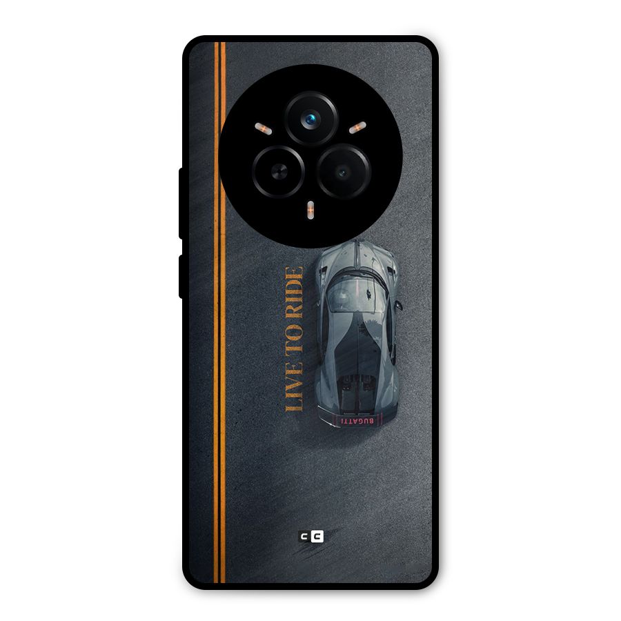 Live To Ride Metal Back Case for Realme 14 Pro