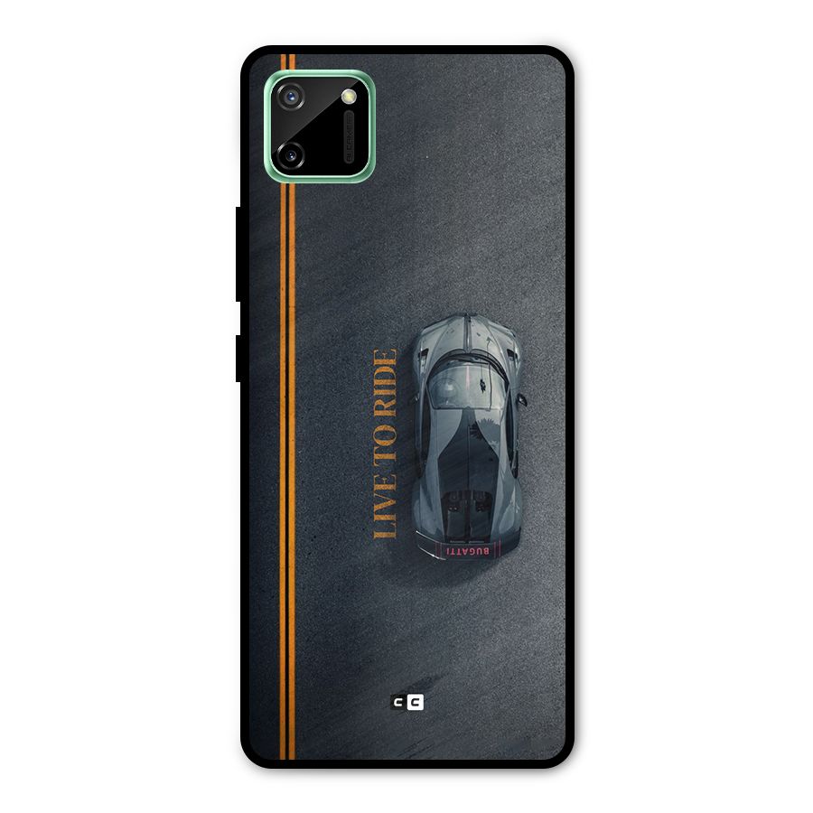 Live To Ride Metal Back Case for Realme C11
