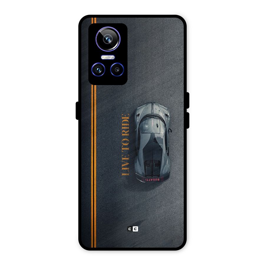 Live To Ride Metal Back Case for Realme GT Neo 3