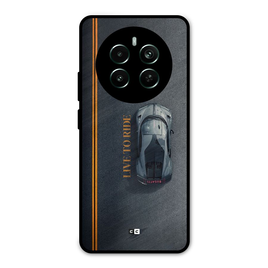 Live To Ride Metal Back Case for Realme Narzo 70 Pro