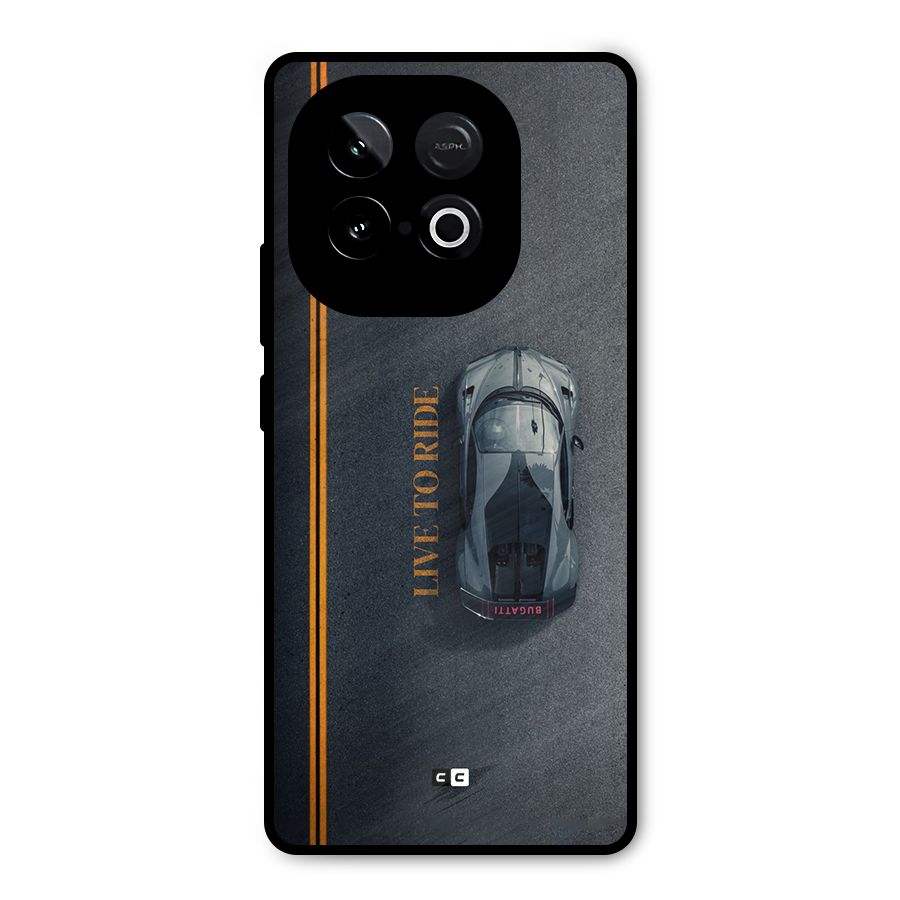 Live To Ride Metal Back Case for iQOO Neo 10