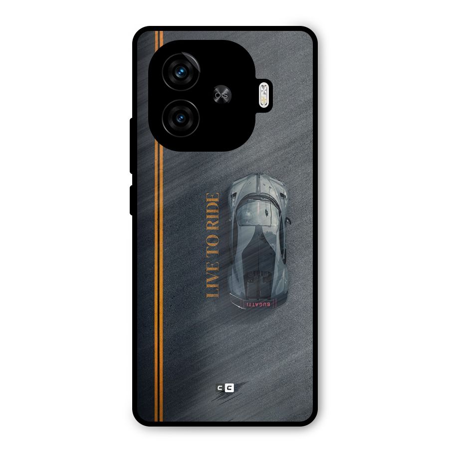 Live To Ride Metal Back Case for iQOO Neo 10R