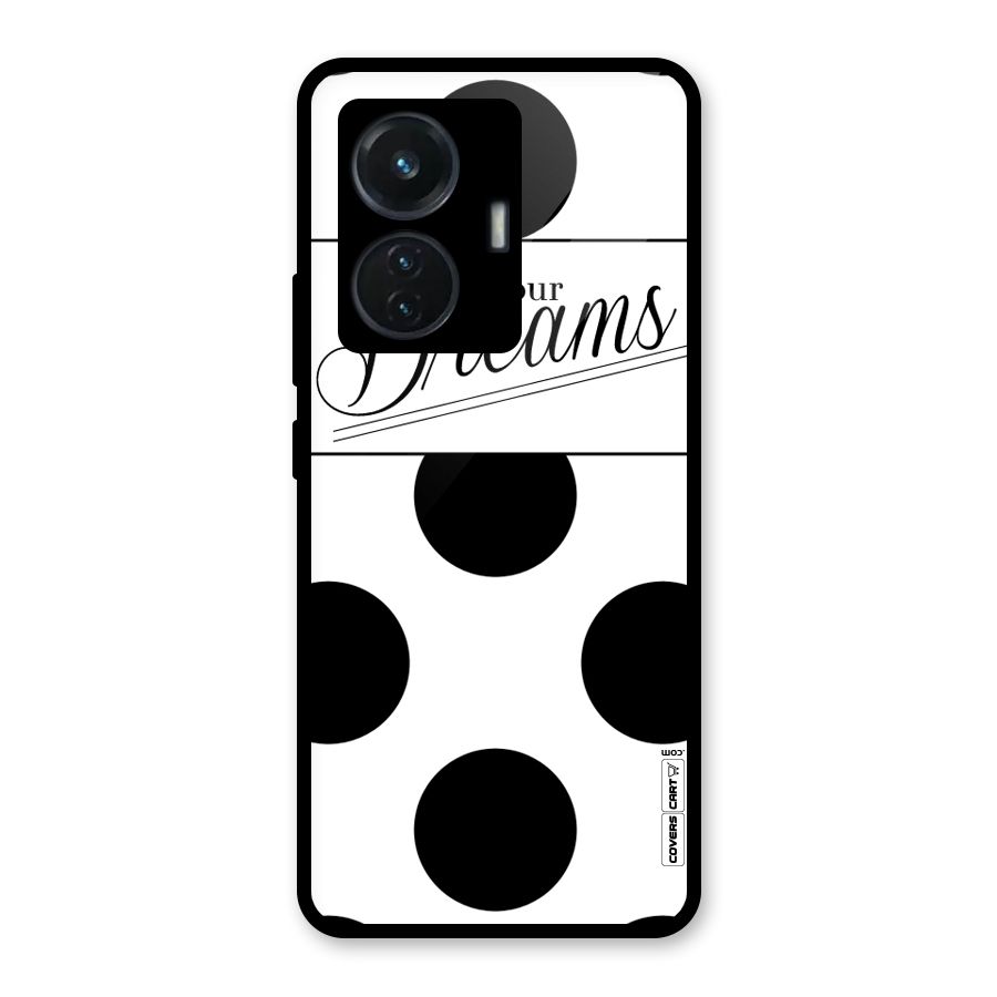 Live Your Dreams Glass Back Case for iQOO Z6 44W