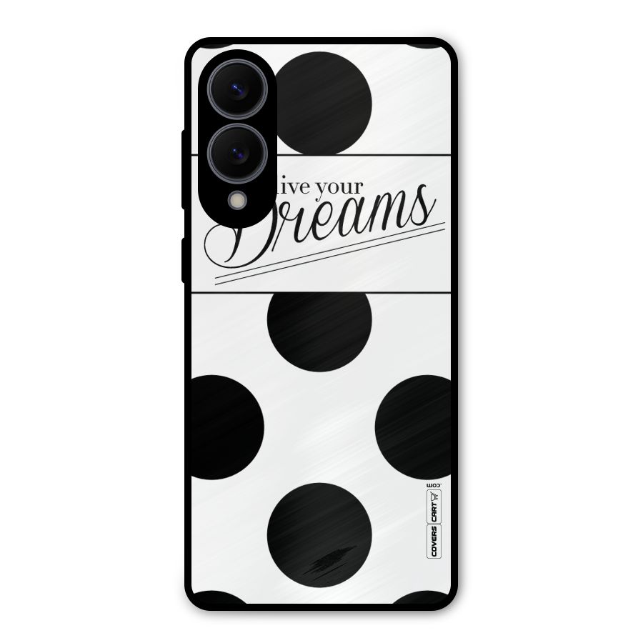 Live Your Dreams Metal Back Case for Galaxy S25 Edge