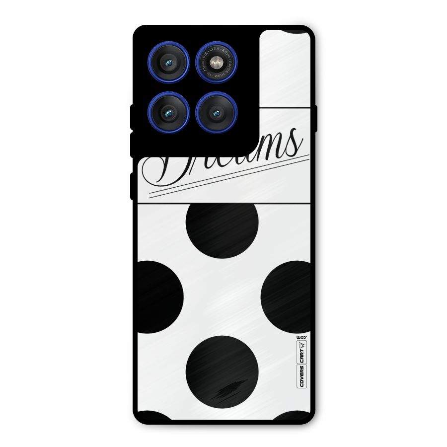 Live Your Dreams Metal Back Case for Motorola Edge 60 Pro